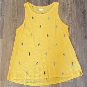 Old Navy every wear cactus tank (s)
